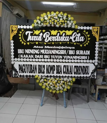 Papan Bunga Duka Abiansemal